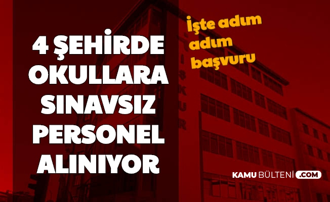 Yeni Ilanlar Yayimlandi 4 Sehirde Okullara Personel Alimi Yapilacak Iste Adim Adim Iskur Typ Basvurusu