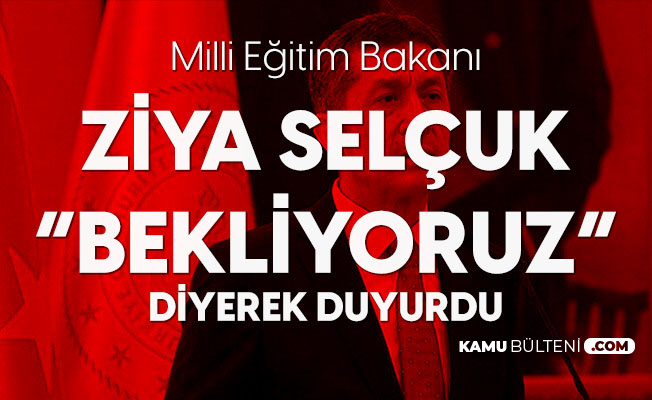 Bakan Selçuk'tan Velilere Çağrı: Rehberlik Hattımıza Bekliyoruz Bakan Selçuk'tan Velilere Çağrı: Rehberlik Hattımıza Bekliyoruz