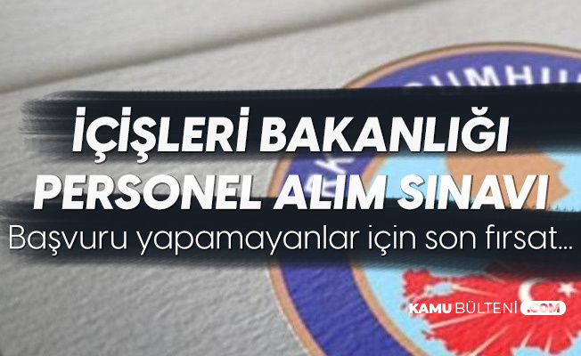 Icisleri Bakanligi Kaymakam Adayi Alimi Icin Gec Basvurular 17 Eylul De Alinacak