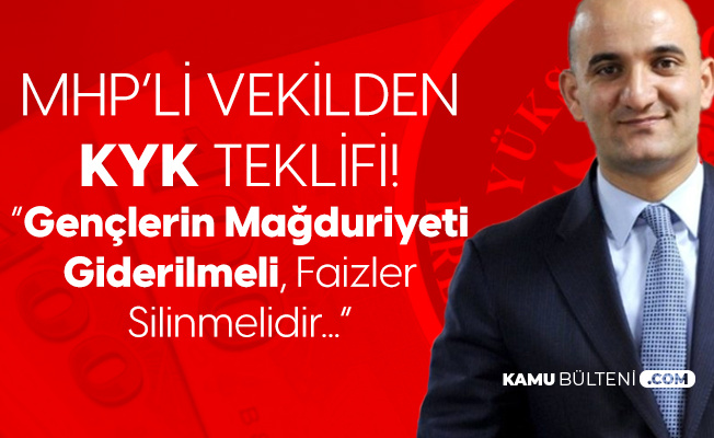 MHP Mersin Milletvekili Kılavuz'dan KYK Kredi Faiz Borçlarının Silinmesi için Kanun Teklifi MHP Mersin Milletvekili Kılavuz'dan KYK Kredi Faiz Borçlarının Silinmesi için Kanun Teklifi