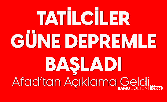 İzmir Çeşme Açıklarında 3.7 Büyüklüğünde Deprem Meydana Geldi İzmir Çeşme Açıklarında 3.7 Büyüklüğünde Deprem Meydana Geldi