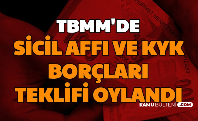 kredi sicil affi ve kyk borclari