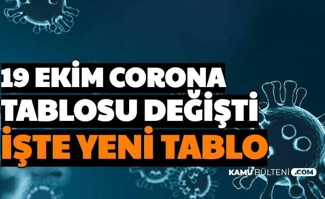 Sağlık Bakanlığı Akşam Açıkladığı Tabloyu Güncelledi: Bugünün Korona Tablosu Değişti