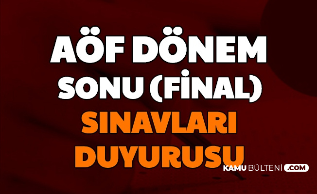 Acikogretim Sinavlari Icin Yeni Duyuru 2020 Anadolu Universitesi Auzef Ata Aof