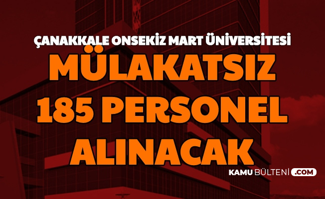 az lise mezunu 185 personel