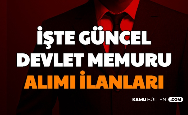 devlete memur alimi basladi iste guncel kpss siz ve 50 kpss ile kamu is ilanlari