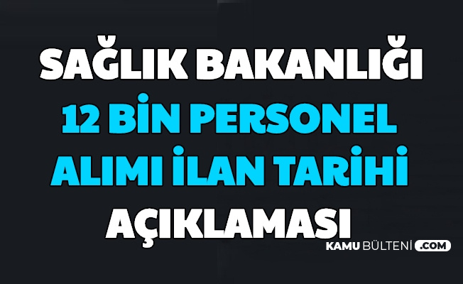 Kpss Aciklandi Saglik Bakanligi Mulakatsiz 12 Bin Sozlesmeli Personel Alimi Basvurusu Basliyor 2020