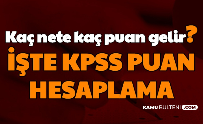 kpss ortaogretim lise puan hesaplama