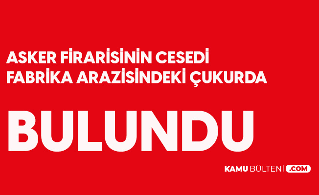 Kütahya Gediz'de Fabrika Arazisinde Ceset Bulundu Kütahya Gediz'de Fabrika Arazisinde Ceset Bulundu