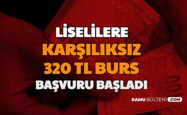 Liselilere Ayda 320 Tl Burs Basvurusu Basladi Iste Mess Burs Basvurusu