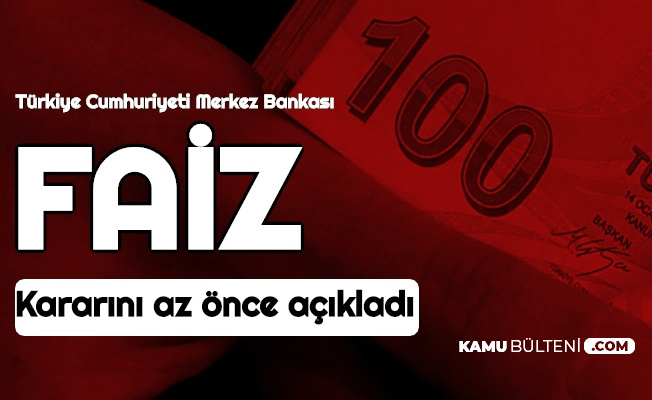 Son Dakika Haberler Merkez Bankasi Ppk Faiz Kararini Acikladi
