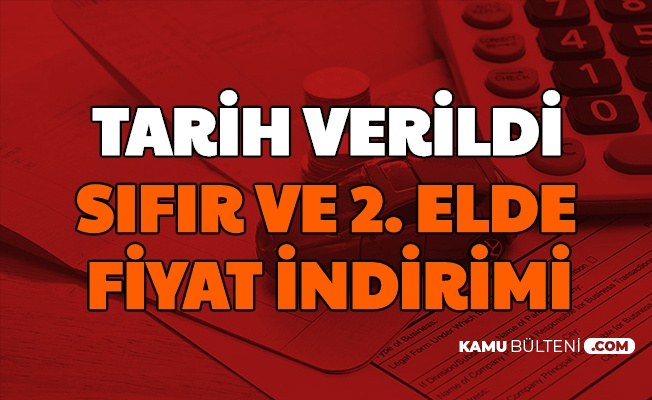 Tarih Aciklandi Sifir Ve 2 El Araba Fiyatlarinda Indirim Aciklamasi Geldi