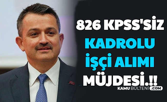 Tarim Ve Orman Bakanligi Ndan Personel Alimi Mujdesi 826 Surekli Isci Alimi Yapilacak 2020