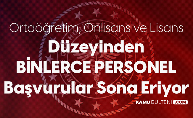 12 Bin Sözleşmeli Sağlık Personeli Alımı Tercihlerinde Sona Gelindi 12 Bin Sözleşmeli Sağlık Personeli Alımı Tercihlerinde Sona Gelindi