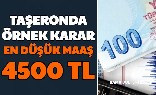 4 D Kamu Iscileri Ve Taseronda Ornek Maas Zammi Karari Cikti 2020