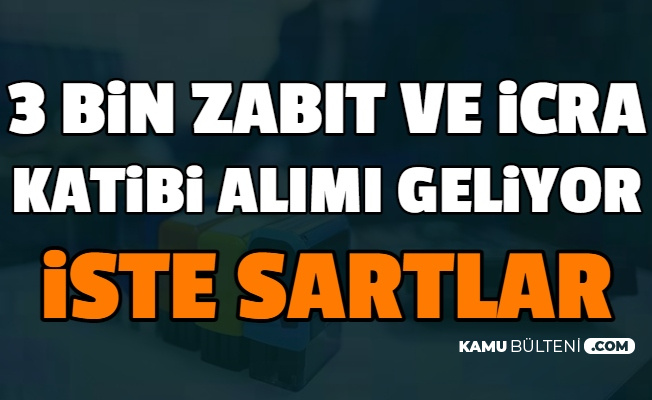 81 sehre 3 bin icra ve zabit katibi