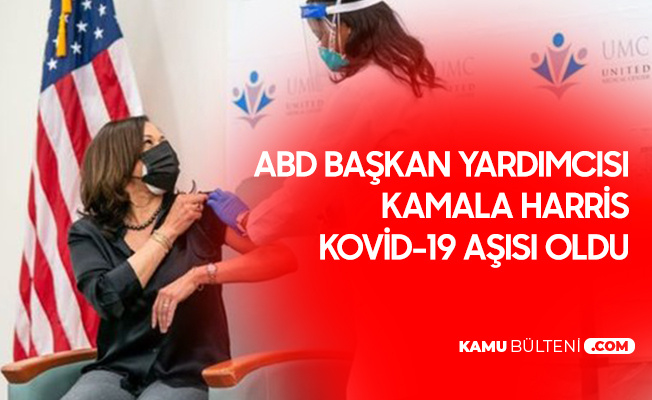 ABD Başkan Yardımcısı Kamala Harris Koronavirüs Aşısı Oldu ABD Başkan Yardımcısı Kamala Harris Koronavirüs Aşısı Oldu