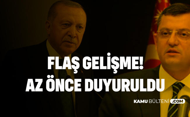 Cumhurbaşkanı Erdoğan'a Yönelik Sözleri Nedeniyle CHP'li Özgür Özel Hakkında Dava Açıldı Cumhurbaşkanı Erdoğan'a Yönelik Sözleri Nedeniyle CHP'li Özgür Özel Hakkında Dava Açıldı
