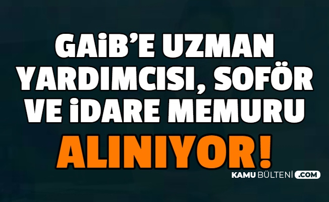 guneydogu anadolu ihracatci birlikleri ne uzman yardimcisi idare memuru ve sofor alimi