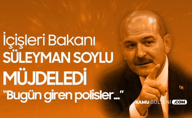 İçişleri Bakanı Müjdeledi! Bugün Giren Polisler, 350 Bin Lira Emekli İkramiyesi Alacak İçişleri Bakanı Müjdeledi! Bugün Giren Polisler, 350 Bin Lira Emekli İkramiyesi Alacak