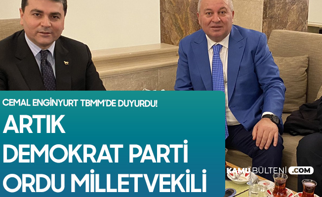 Ordu Milletvekili Cemal Enginyurt Demokrat Parti'ye Geçti Ordu Milletvekili Cemal Enginyurt Demokrat Parti'ye Geçti