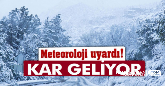 kar yagisi geliyor iste hava durumu