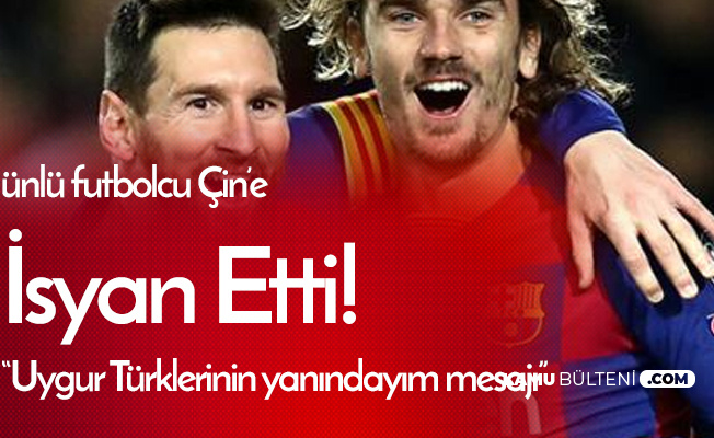 Ünlü Futbolcu Çinli Firmayla Anlaşmasını Sonlandırdı! Uygur Türklerine Yönelik Tutuma İsyan Etti! Ünlü Futbolcu Çinli Firmayla Anlaşmasını Sonlandırdı! Uygur Türklerine Yönelik Tutuma İsyan Etti!