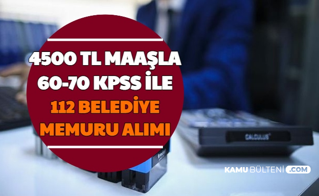 4500 Tl Maasla 112 Belediye Memuru Alimi Van Buyuksehir Belediyesi