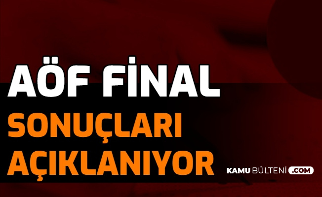AÖF Sınav Sonuçları Ne Zaman Açıklanacak? İşte O Tarih