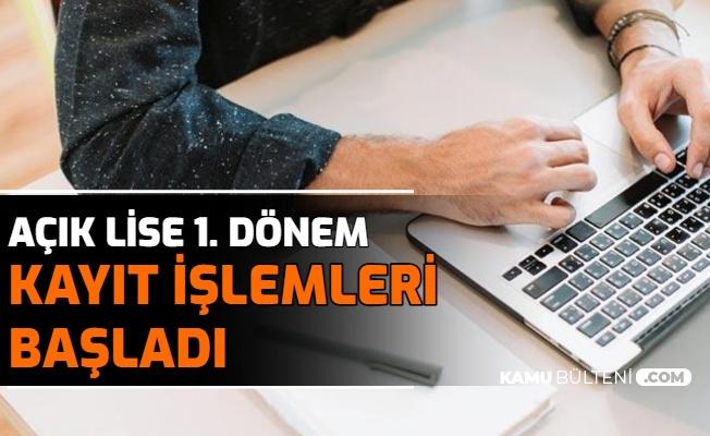 AÖL Açık Lise Kayıt Yenileme ve İlk Kayıt Başvurusu Başladı 2021