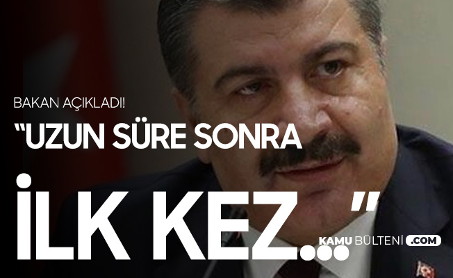 Bakan Koca Duyurdu! "Uzun Süre Sonra İlk Kez..." Bakan Koca Duyurdu! "Uzun Süre Sonra İlk Kez..."