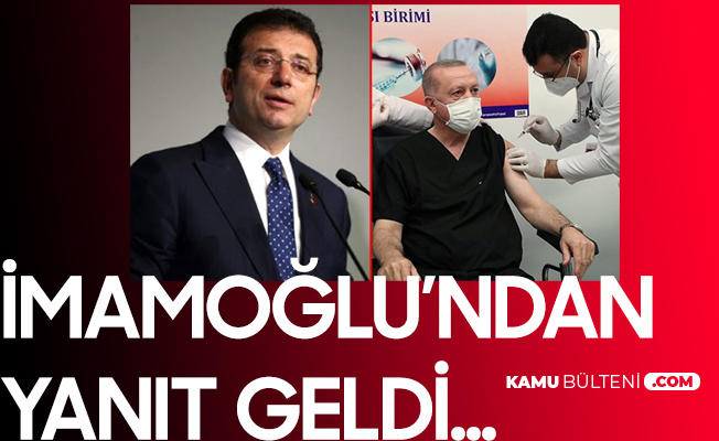 Cumhurbaşkanı Erdoğan'a Aşı Yapan Sağlık Çalışanı Ekrem İmamoğlu'na Benzetilince... Cumhurbaşkanı Erdoğan'a Aşı Yapan Sağlık Çalışanı Ekrem İmamoğlu'na Benzetilince...