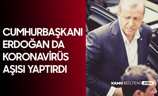 Cumhurbaşkanı Erdoğan Covid-19 Aşısı Oldu Cumhurbaşkanı Erdoğan Covid-19 Aşısı Oldu