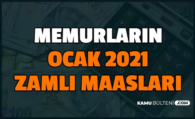 kamu personellerinin zamli 2021