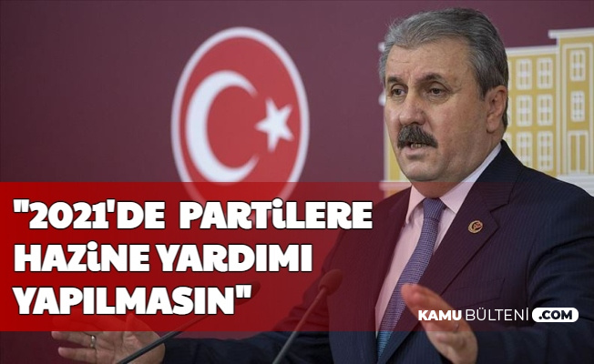 Kanun Teklifi Geldi: 2021'de Siyasi Partilere Hazine Yardımı Verilmesin Pandemi Desteği Verilsin