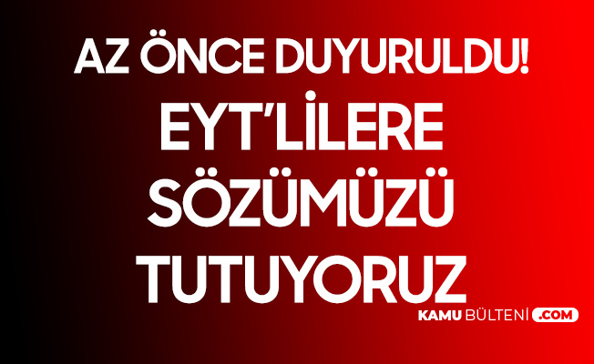 Mansur Yavaş: EYT'lilere Sözümüzü Tutuyoruz Mansur Yavaş: EYT'lilere Sözümüzü Tutuyoruz