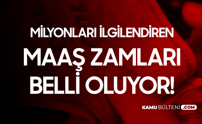 Milyonlarca Memur ve Memur Emeklisinin Maaş Zammı 4 Ocak'ta Netleşiyor Milyonlarca Memur ve Memur Emeklisinin Maaş Zammı 4 Ocak'ta Netleşiyor