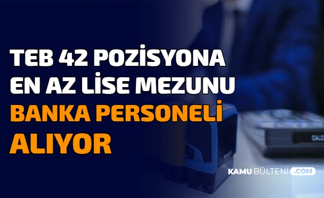 lisans mezunu banka personeli