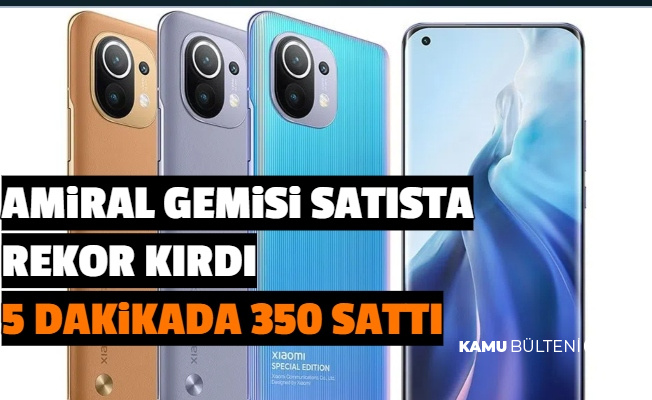 Xiaomi'nin Amiral Gemisi Mi 11 Satış Rekoru Kırdı: 5 ...