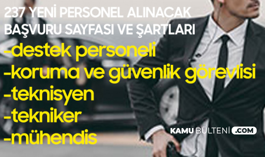 Adalet Bakanlığı Destek Personeli, Koruma ve Güvenlik Görevlisi, Teknisyen, Tekniker ve Mühendis Alımı Başvuruları 12 Mart'ta Sona Erecek