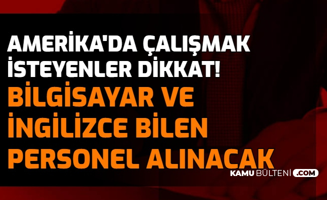 bilgisayar ve ingilizce bilen personel