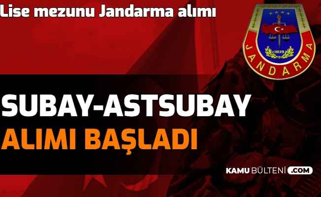 Lise Mezunu Jandarma Alimi Basvurusu Basladi Iste Subay Astsubaylik Basvurusu 2021 Jamyo Jsgf