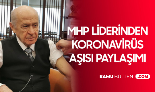 MHP Lideri Bahçeli Koronavirüs Aşısının İkinci Dozunu Yaptırdı MHP Lideri Bahçeli Koronavirüs Aşısının İkinci Dozunu Yaptırdı
