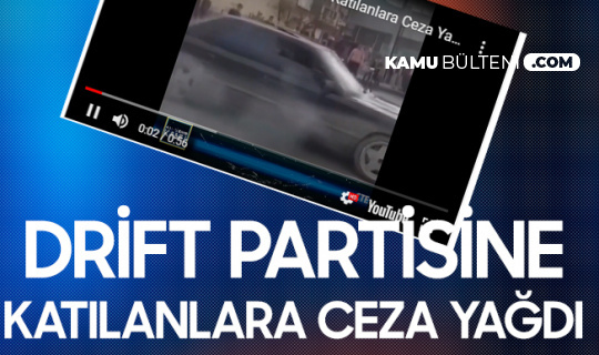 Ankara'da Drift Partisine Katılan 26 Araç Trafikten Men Edildi