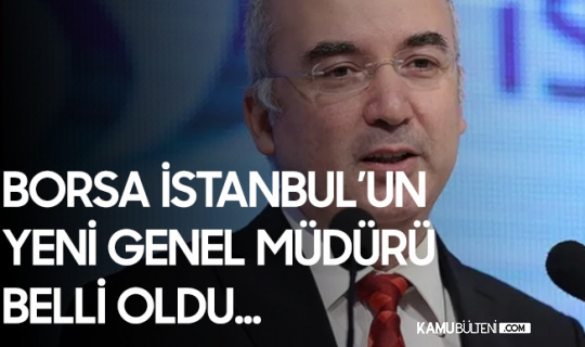 Borsa İstanbul'un Yeni Genel Müdürü Enes Ergun Oldu