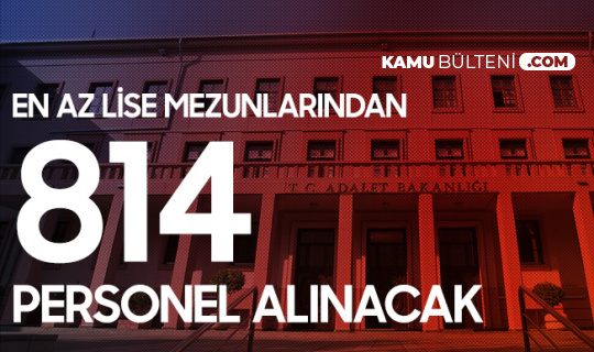 En Az Lise Mezunlarından 814 İcra Katibi Alımı için Başvurularda Sona Geliniyor