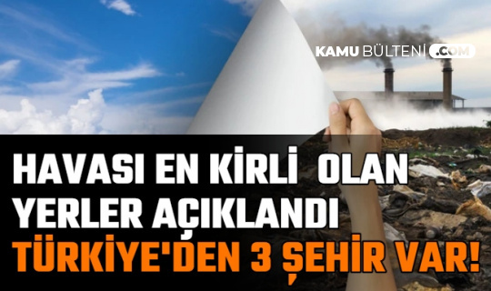 havasi en kirli yerler aciklandi