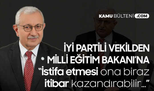 Hayrettin Nuhoglu Milli Egitim Bakaninin Istifa Etmesi Ona Azicik Itibar Kazandirabilir