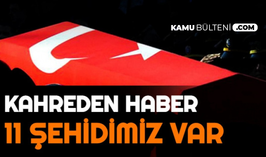 MSB Açıkladı: Helikopter Kazasında 11 Askerimiz Şehit Oldu