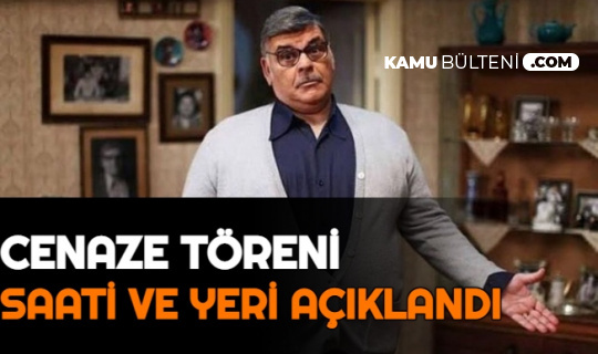 Rasim Öztekin'in Cenaze Töreni Tarihi ve Saati Açıklandı